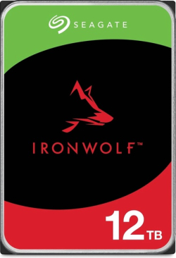 Хард диск / SSD Bundle SEAGATE NAS HDD 8x12TB IronWolf 7200rpm 6Gb-s SATA 256MB cache 3.5inch 24x7 CMR for NAS and RAID Rackmount Systeme BLK