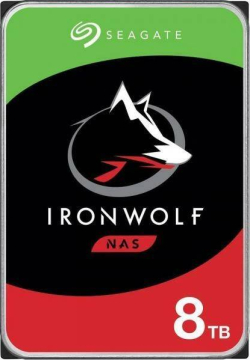 Хард диск / SSD Seagate IronWolf NAS - 8 TB, 3.5", 7200 rpm, 256 MB кеш, SATA3