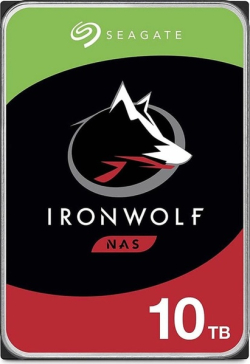 Хард диск / SSD Seagate Ironwolf NAS - 10 TB, 3.5", SATA 6Gb/s., 7200rpm, 256 MB кеш