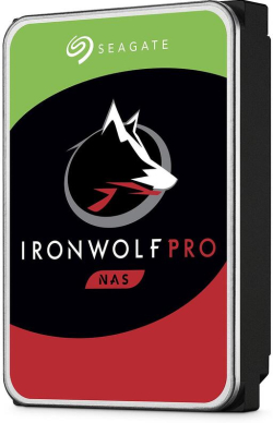 Хард диск / SSD SEAGATE Ironwolf PRO Enterprise, 8ТB, 7200rpm, SATA 3 6Gbs, 256MB, за NAS устройства