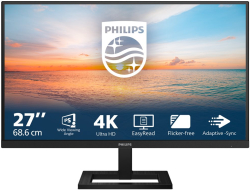 Монитор PHILIPS 27E1N1900AE-00 27inch IPS 4K UHD 60Hz 350cd-m2 4ms 2xHDMI2.0 USB Type C