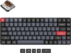 Клавиатура Keychron K3 Pro QMK-VIA - HS, Low Brown Switch