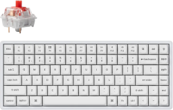 Клавиатура Геймърска механична клавиатура Keychron K2 Pro White QMK-VIA - K2P-P1