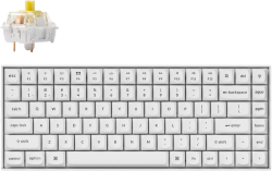 Геймърска механична клавиатура Keychron K2 Pro White QMK-VIA - K2P-P4, Бяла