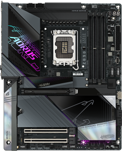 Дънна платка GIGABYTE Z890 AORUS MASTER, LGA 1851, 4 х DDR5, 256 GB, АТХ