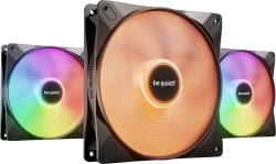 be quiet! комплект вентилатори Fan Pack 3-in-1 3 x 140mm - LIGHT WINGS