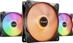 be quiet! комплект вентилатори Fan Pack 3-in-1 3 x 120mm - LIGHT WINGS
