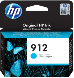 Касета с мастило HP 912 Cyan Ink Cartridge