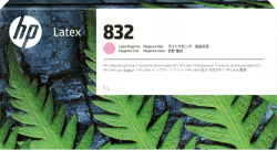 Касета с мастило HP 832 - 1-литрова, Магента; 4UV77A