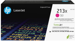 Тонер за лазерен принтер HP 213X LaserJet, оригинална тонер касета, Магента