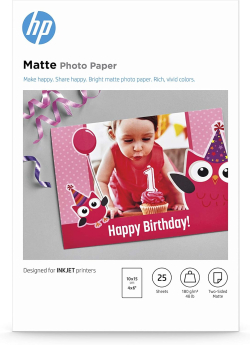 Хартия за принтер HP Matte FSC Photo Paper 4x6 25 sheets