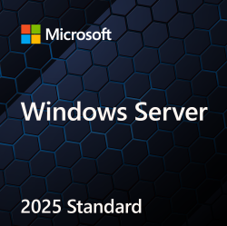 Софтуер Windows Svr Std 2025 64Bit English 1pk DSP OEI DVD 16 Core