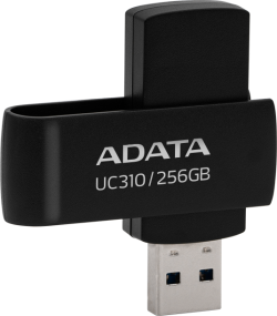 USB флаш памет 64GB TYPE-C UC310 ADATA BLACK