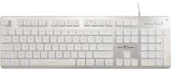 Геймърска SBOX GK-003241 :: Клавиатура TACHI, мембранна, бяла