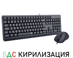 Клавиатура Комплект клавиатура+мишка Redragon Combo BS-7092 - с БДС кирилизация