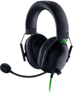 ГЕЙМЪРСКИ СЛУШАЛКИ RAZER V2XBK Wired - PN RZ04-03240100-R3M1, Черни/зелени