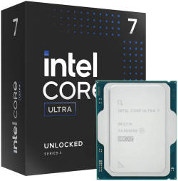 Процесор Intel® Core™ Ultra 7 265KF LGA1851, 20 ядра/20 нишки, 3.90 - 5.50GHz, 125W TDP
