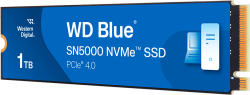 Хард диск / SSD Western Digital SSD Blue SN5000 NVMe (M.2 2280, 1TB, PCIe Gen4 16GT-s, up to 4 Lanes)