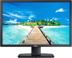 Монитор DELL P2213t, 22" 1680 x 1050, TN, 250 cd/m2, 16:10, 5 ms, VGA, DisplayPort, DVI-D, Черен