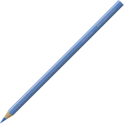 Канцеларски продукт Faber-Castell Акварелен молив Grip 2001, пастелносин