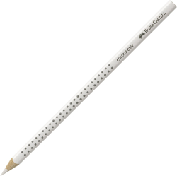 Канцеларски продукт Faber-Castell Цветен молив Grip 2001, бял