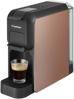  Catler Кафе машина ES701, за капсули Dolce Gusto, Nespresso, Caffissimo, Кафява