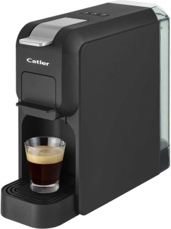  Catler Кафе машина ES703, за капсули Dolce Gusto, Nespresso, Caffissimo, Черен