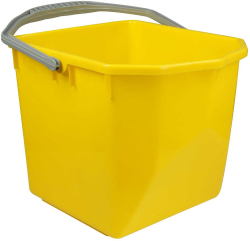 Почистващ продукт Hunts Кофа, резервна, за количка за почистване, жълта