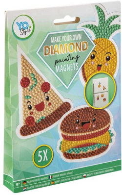 Moxy Магнити за рисуване с мъниста, за момчета, 5 броя