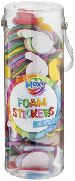 Moxy Стикери с числа, от пяна
