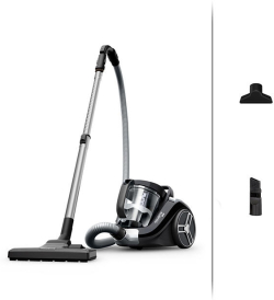 Rowenta RO4B25EA Compact Power XXL, Black, 900W, 2.5L, 75 dB, 2in1 crevice, upholstery