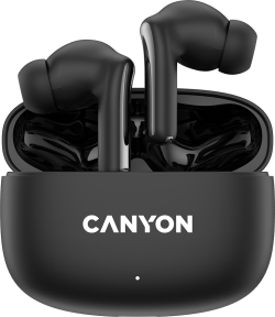 Слушалки CANYON headset OnGo 9, Черен