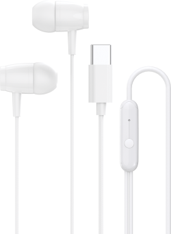 Слушалки CANYON headphones SEP-5 TYPE-C Бели