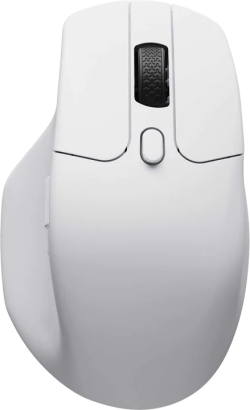 Геймърска Безжична мишка Keychron M6 1000Hz, Matte White