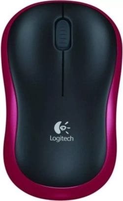 МИШКА LOGITECH M185 - Wireless - Red - PN 910-002237