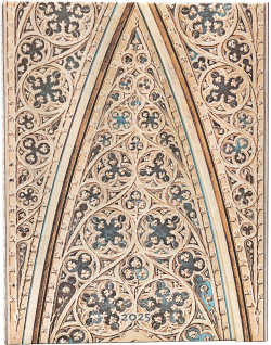 Канцеларски продукт Paperblanks Планер Duomo di Milano, Ultra, вертикален, твърда корица, 80 листа, за 2025 година