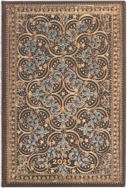 Канцеларски продукт Paperblanks Планер Restoration, Mini, Verso, твърда корица, 80 листа, за 2025 година