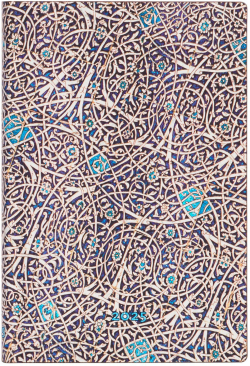  Paperblanks Планер Granada Turquois, Mini, хоризонтален, мека корица, 88 листа, за 2025 година
