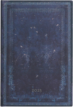 Paperblanks Планер Inkblot, Midi, Verso, твърда корица, 80 листа, за 2025 година