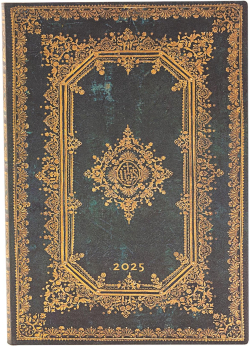 Канцеларски продукт Paperblanks Планер Astra, Midi, хоризонтален, мека корица, 88 листа, за 2025 година