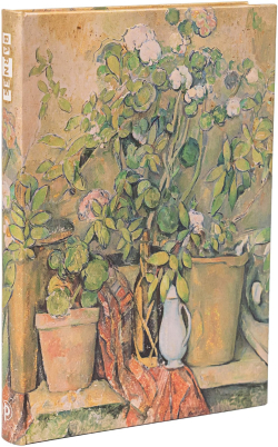 Канцеларски продукт Paperblanks Тефтер Cezanne's Terracotta, Midi, широки редове, твърда корица, 72 листа