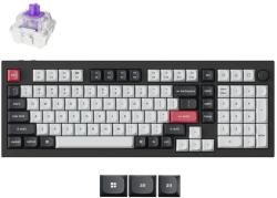 Клавиатура Механична клавиатура Keychron Q5 HE QMK Carbon Black - Gateron Double-Rail