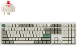 Клавиатура Механична клавиатура Keychron Q6 Max QMK Shell White - Gateron Jupiter Red