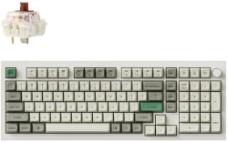 Клавиатура Механична клавиатура Keychron Q5 Max QMK Shell White - Gateron Jupiter Brown