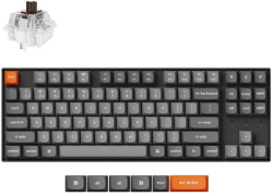 Клавиатура Механична клавиатура Keychron K8 Max QMK-VIA TKL - Keychron Super Brown Switch