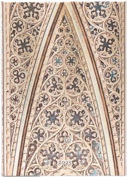 Канцеларски продукт Paperblanks Планер Duomo di Milano, Midi, Verso, твърда корица, 80 листа, за 2025 година