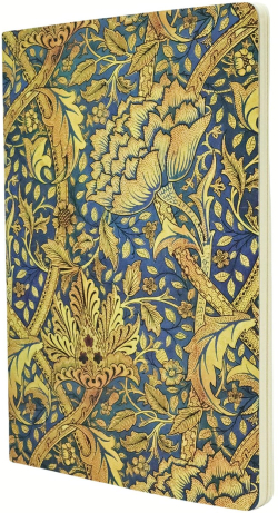 Канцеларски продукт Paperblanks Тетрадка Morris Windrush, А4, широки редове, 40 листа