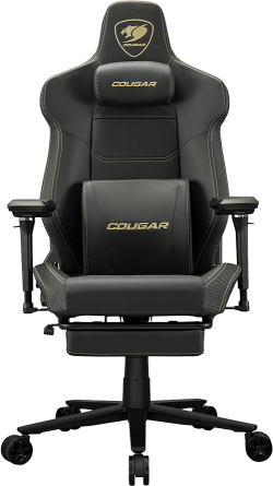Геймърски стол COUGAR ARMOR EVO M Gaming chair, Черен/Златист