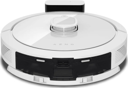 Лазерна прахосмукачка робот с 5200 mah батерия .2 в 1 резервоар, Бял