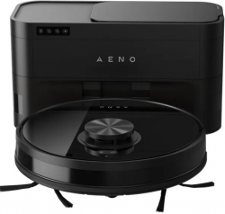 Робот-чистач с прахоуловител, 2в1 и резервоар за прах, 4000pa, 3200mAh, Черен